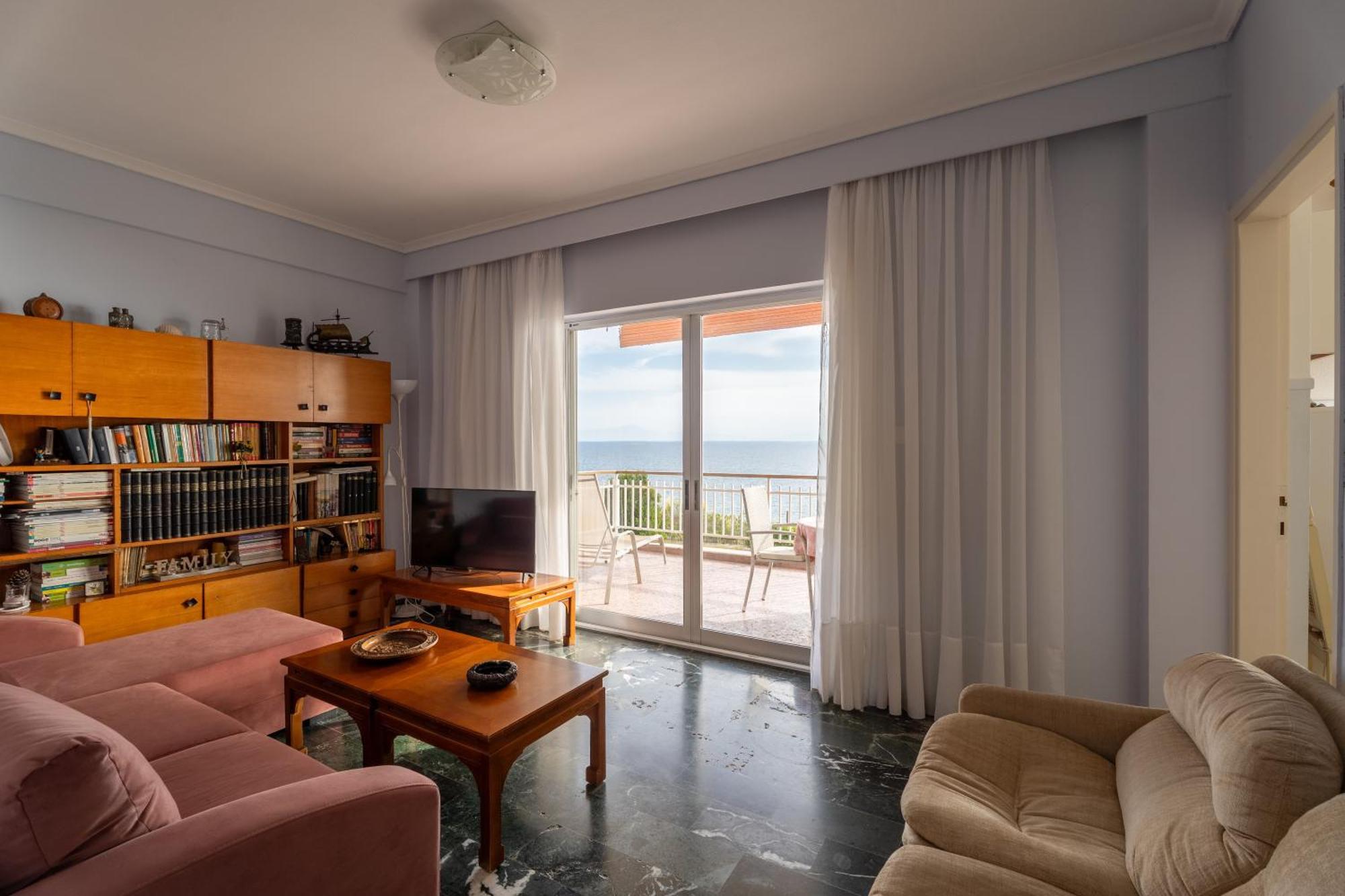 Sunshine House Offering Spectacular Views To Olymp A Apartment Nea Irakleia Exterior photo