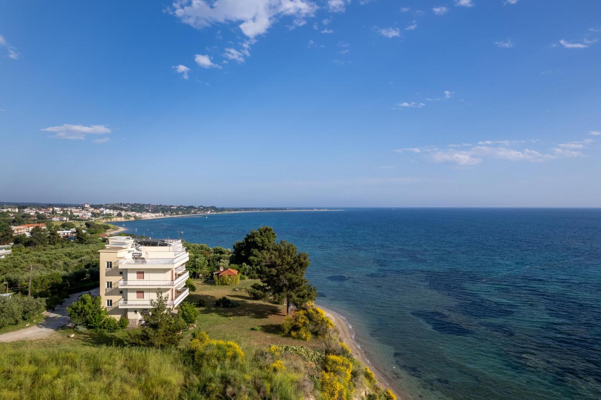 Sunshine House Offering Spectacular Views To Olymp A Apartment Nea Irakleia Exterior photo