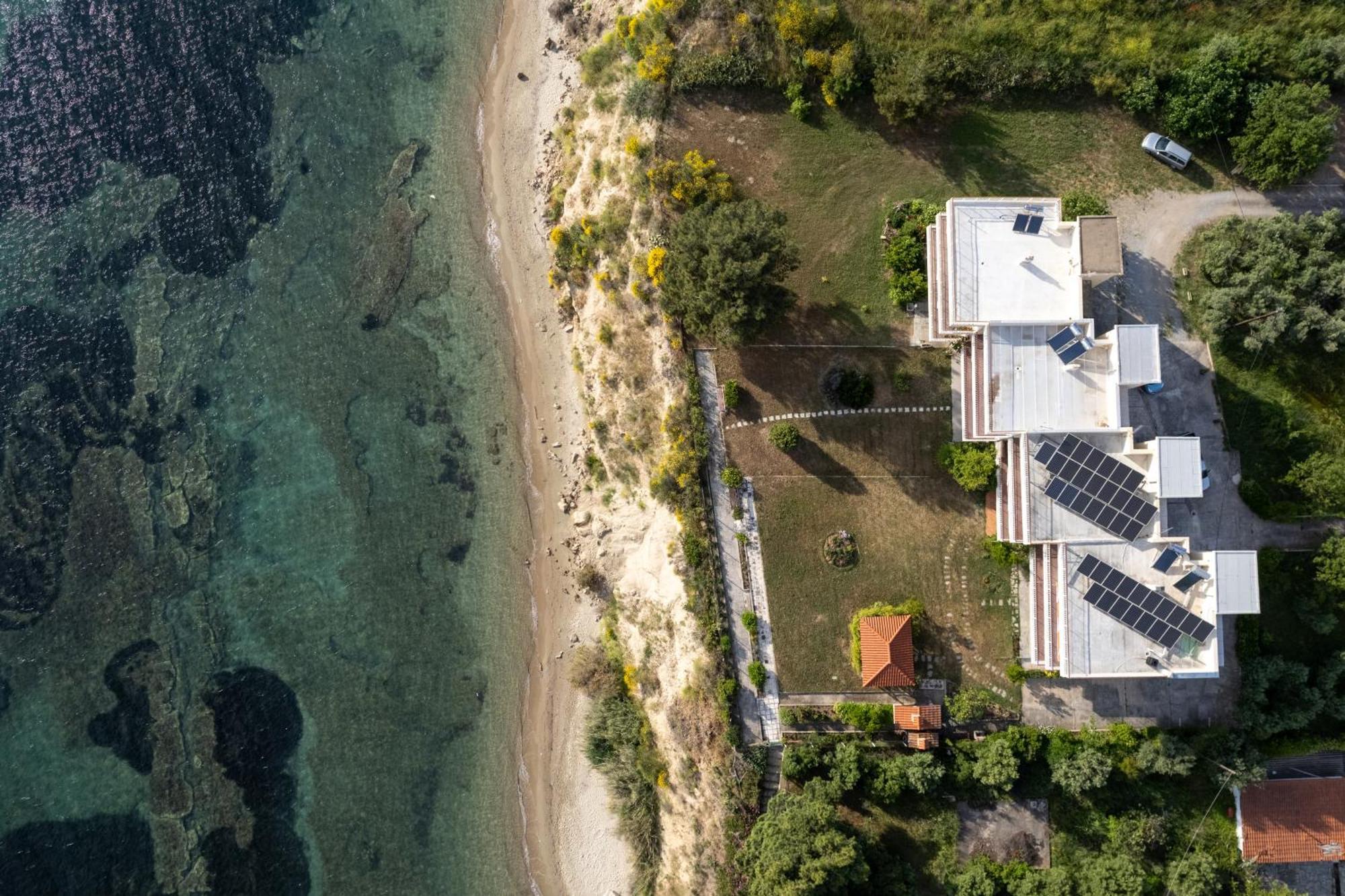 Sunshine House Offering Spectacular Views To Olymp A Apartment Nea Irakleia Exterior photo