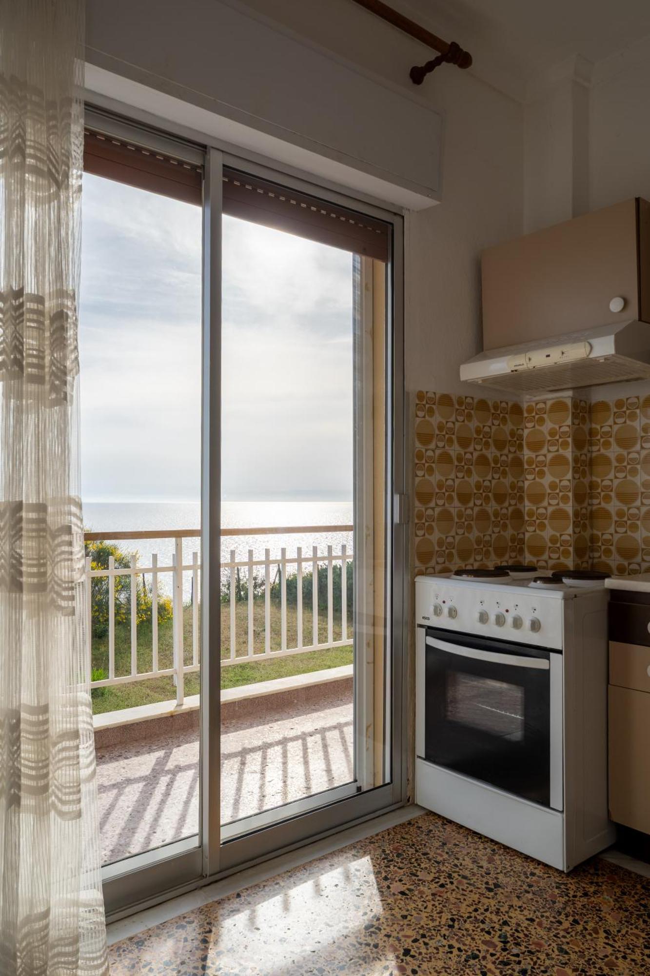 Sunshine House Offering Spectacular Views To Olymp A Apartment Nea Irakleia Exterior photo