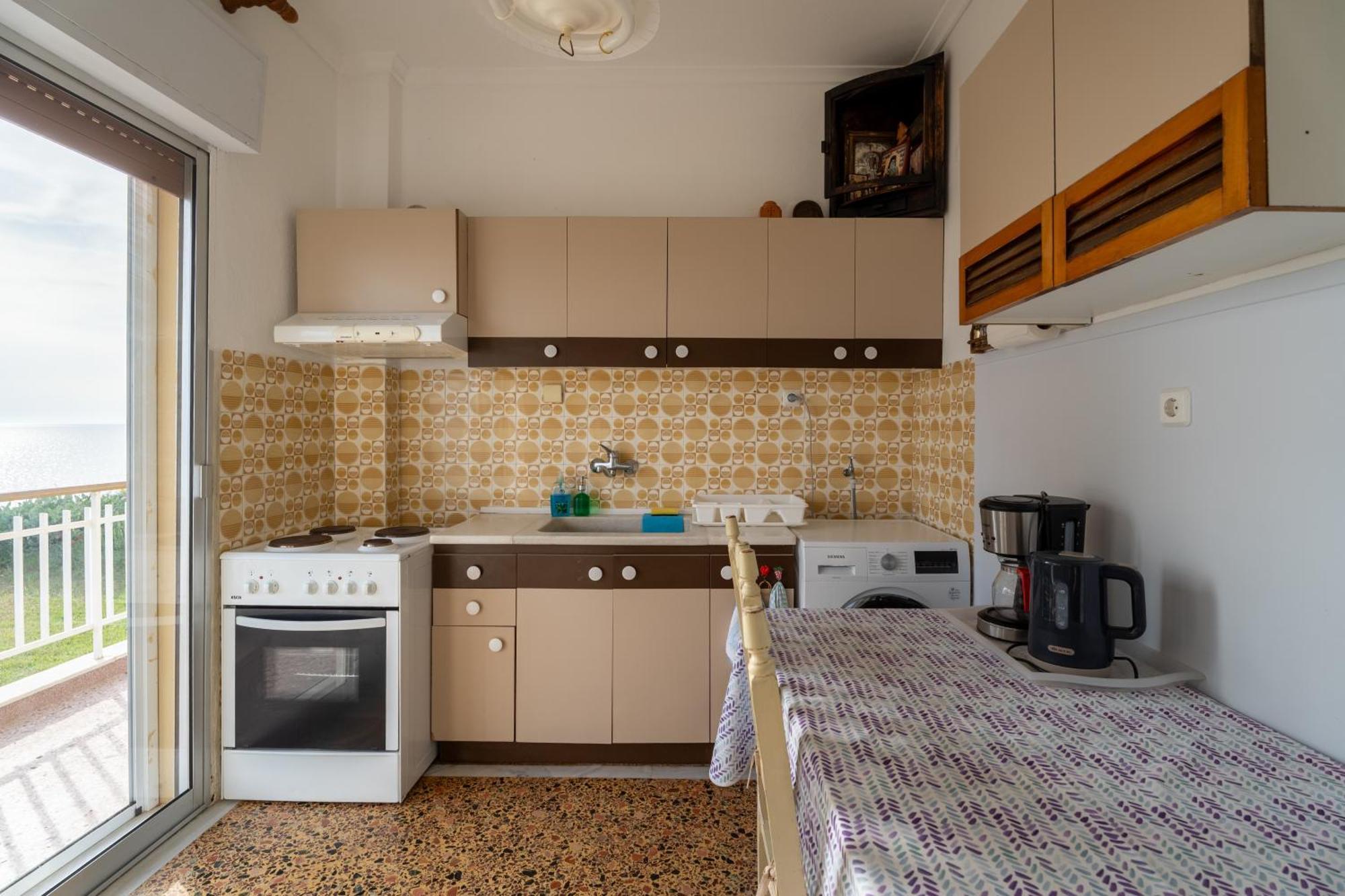 Sunshine House Offering Spectacular Views To Olymp A Apartment Nea Irakleia Exterior photo